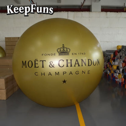 KeepFuns PVC inflatable balloons, with customizable size and Logo, are made of waterproof and durable materials, suitable for mall decorations, party decorations, theme events, and advertising promotions.