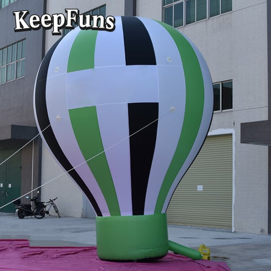 KeepFuns Inflatable Advertising Floor Balloons: Customizable (color, size, print), easy to inflate, durable, ideal for ads, supermarket promotions, outdoor events.