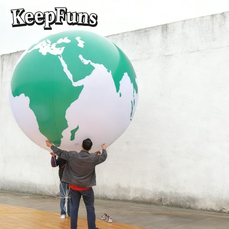 KeepFuns PVC Inflatable Balloons, customizable in size and Logo, made of waterproof and durable material, suitable for mall decorations, party decorations, theme activities, and advertising promotions