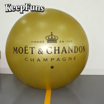 KeepFuns PVC inflatable balloons, with customizable size and Logo, are made of waterproof and durable materials, suitable for mall decorations, party decorations, theme events, and advertising promotions.