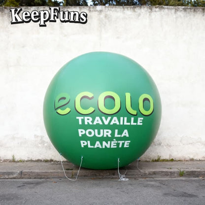 KeepFuns PVC Inflatable Balloons, customizable in size and Logo, made of waterproof and durable materials, suitable for mall decorations, party adornments, themed events, and advertising promotions