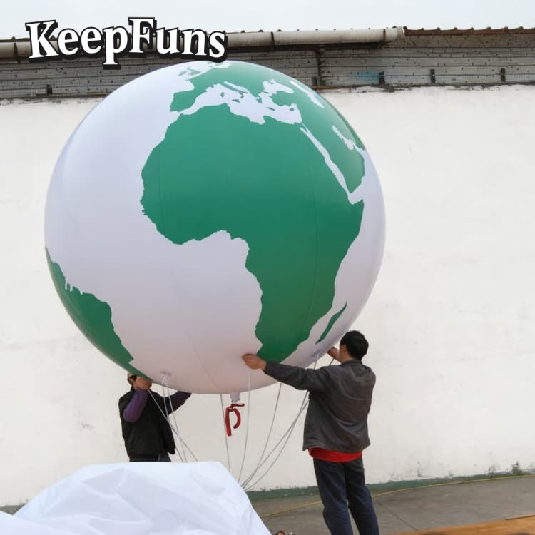 KeepFuns PVC Inflatable Balloons, customizable in size and Logo, made of waterproof and durable material, suitable for mall decorations, party decorations, theme activities, and advertising promotions