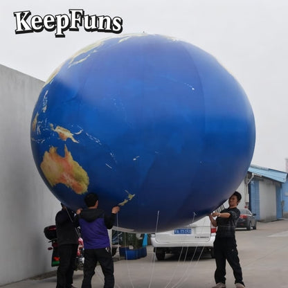 KeepFuns PVC Inflatable Balloons, customizable in size and Logo, made of waterproof and durable material, suitable for mall decorations, party decorations, theme events, and advertising promotions