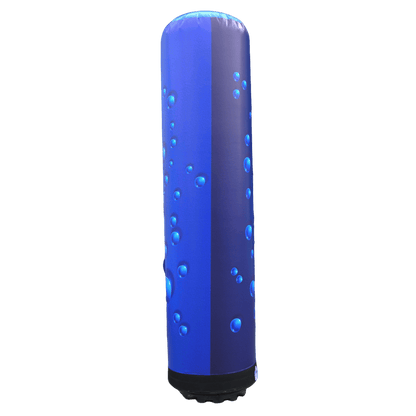 KeepFuns Advertising inflatable lamppost blue brand promotion inflatable model outdoor commercial activity luminous display props