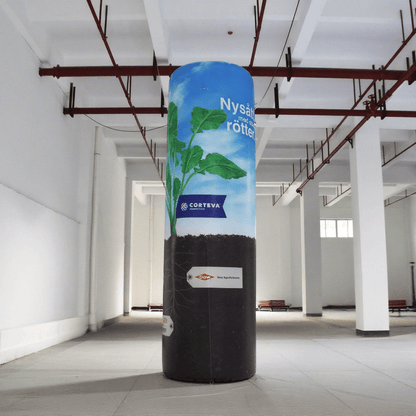 KeepFuns Agricultural brand inflatable advertising column plant growth theme inflatable model outdoor exhibition promotion display props