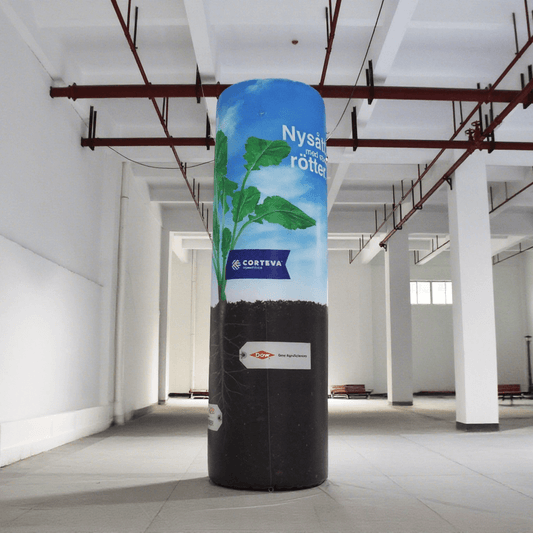 KeepFuns Agricultural brand inflatable advertising column plant growth theme inflatable model outdoor exhibition promotion display props