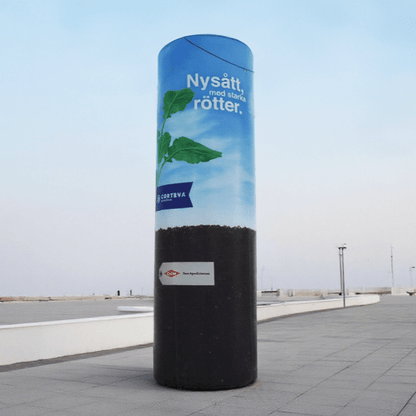 KeepFuns Agricultural brand inflatable advertising column plant growth theme inflatable model outdoor exhibition promotion display props