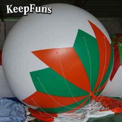 KeepFuns PVC inflatable balloons, customizable in size and Logo, made of waterproof and durable material, suitable for mall decorations, party decorations, theme events, and advertising promotions