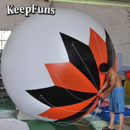 KeepFuns PVC inflatable balloons, customizable in size and Logo, made of waterproof and durable material, suitable for mall decorations, party decorations, theme events, and advertising promotions