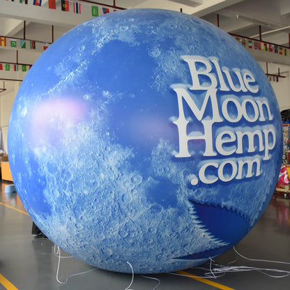 KeepFuns Brand inflatable advertising planet balloon large simulation moon shape inflatable model commercial activity display props