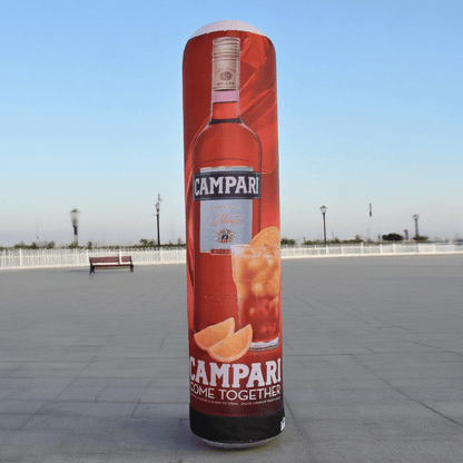 KeepFuns Campari inflatable advertising column, wine brand promotion inflatable model, outdoor bar event display props