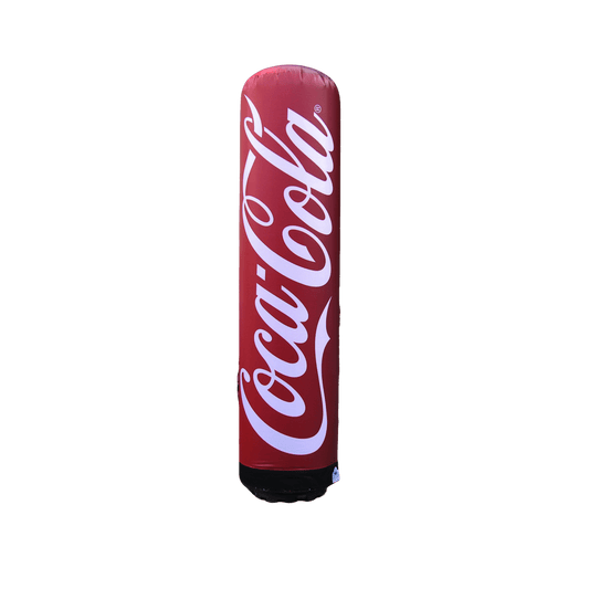 KeepFuns Coca-Cola advertising inflatable lamppost red brand promotion inflatable column outdoor commercial activity display inflatable model