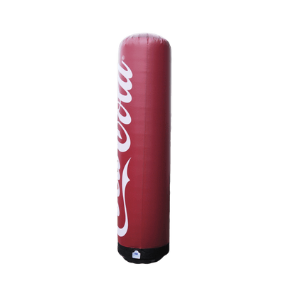 KeepFuns Coca-Cola advertising inflatable lamppost red brand promotion inflatable column outdoor commercial activity display inflatable model