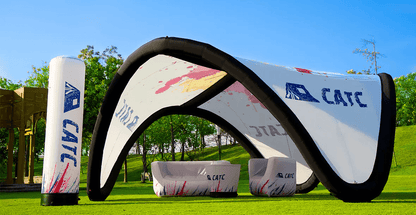 KeepFuns Customized pattern inflatable tent, outdoor brand event promotion tent, creative painting exhibition, party gathering, commercial promotion inflatable tent