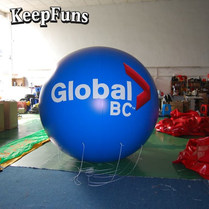 KeepFuns PVC inflatable balloons, customizable in size and Logo, made of waterproof and durable materials, suitable for mall decorations, party decorations, theme events, and advertising promotions