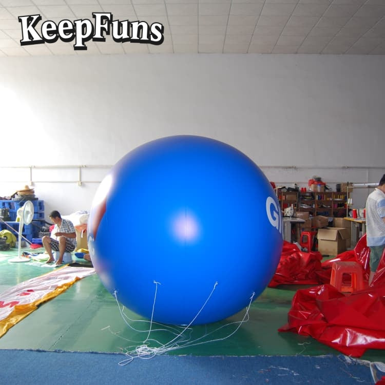 KeepFuns PVC inflatable balloons, customizable in size and Logo, made of waterproof and durable materials, suitable for mall decorations, party decorations, theme events, and advertising promotions