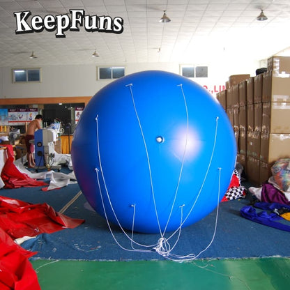 KeepFuns PVC inflatable balloons, customizable in size and Logo, made of waterproof and durable materials, suitable for mall decorations, party decorations, theme events, and advertising promotions