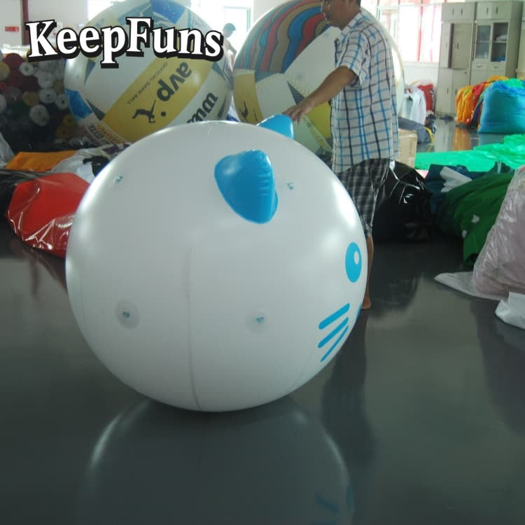 KeepFuns PVC inflatable balloons, customizable in size and Logo, made of waterproof and durable materials, suitable for mall decorations, party decorations, theme events, and advertising promotions