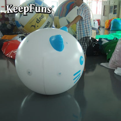 KeepFuns PVC inflatable balloons, customizable in size and Logo, made of waterproof and durable materials, suitable for mall decorations, party decorations, theme events, and advertising promotions