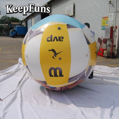 KeepFuns PVC inflatable balloons, customizable in size and Logo, made of waterproof and durable material, suitable for mall decorations, party decorations, theme events, and advertising promotions