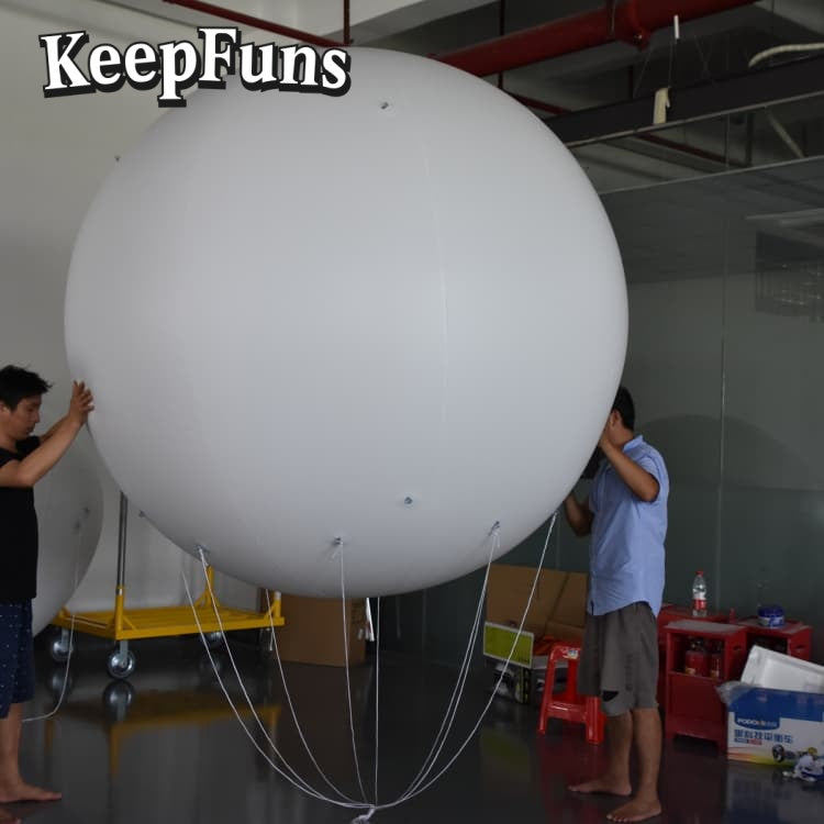 KeepFuns PVC inflatable balloons, with customizable sizes and logos, are made of waterproof and durable materials, suitable for mall decorations, party decorations, theme events, and advertising promotions.