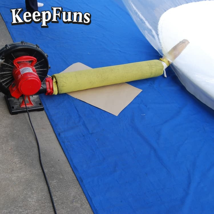 KeepFuns PVC Inflatable Snow Balloons, customizable in size and Logo, made of waterproof and durable materials, suitable for mall decorations, party decorations, theme events, and advertising campaigns.