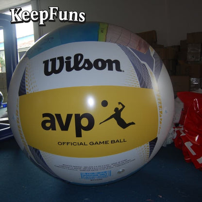 KeepFuns PVC inflatable balloons, customizable in size and Logo, made of waterproof and durable material, suitable for mall decorations, party decorations, theme events, and advertising promotions