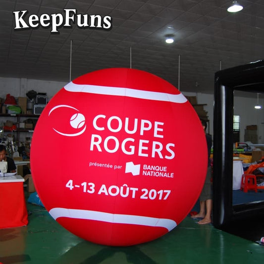 KeepFuns PVC inflatable balloons, with customizable sizes and logos, are made of waterproof and durable materials, suitable for shopping mall decorations, party adornments, theme events, and advertising promotions.