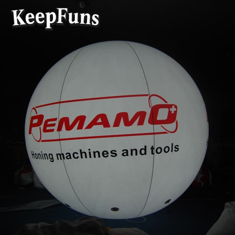 KeepFuns PVC inflatable balloons, customizable in size and Logo, with waterproof and durable materials, suitable for mall decorations, party decorations, theme events, and advertising campaigns