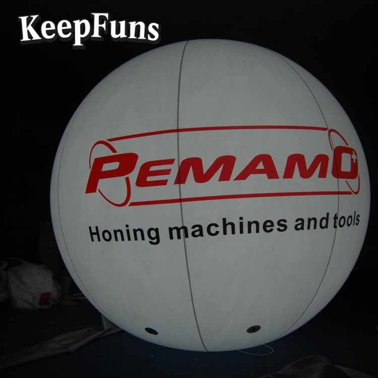 KeepFuns PVC inflatable balloons, customizable in size and Logo, with waterproof and durable materials, suitable for mall decorations, party decorations, theme events, and advertising campaigns