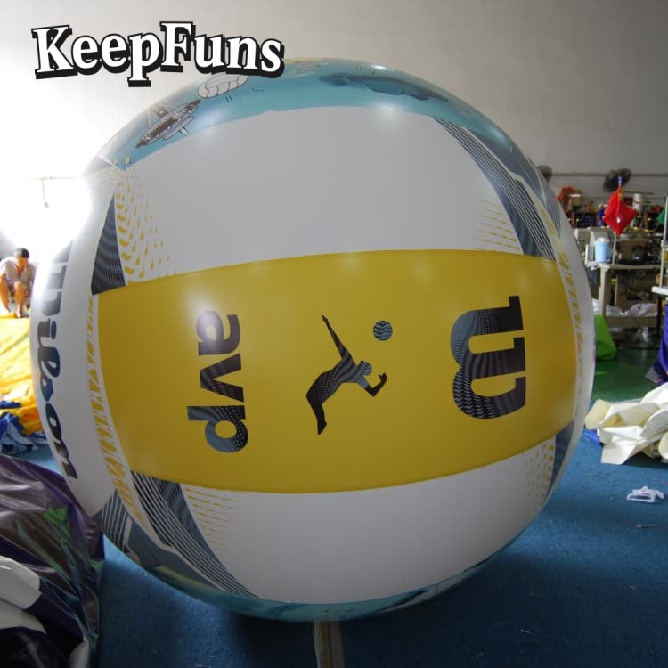 KeepFuns PVC inflatable balloons, customizable in size and Logo, made of waterproof and durable materials, suitable for mall decorations, party decorations, theme events, and advertising promotions