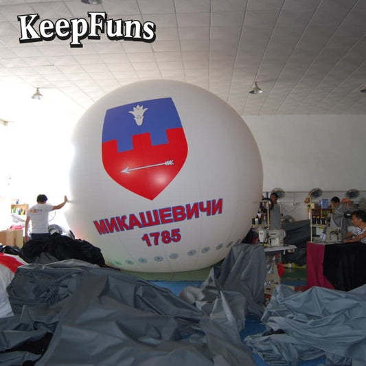 KeepFuns PVC Inflatable Balloons, customizable in size and Logo, made of waterproof and durable materials, suitable for shopping mall decorations, party decorations, theme events, and advertising campaigns.