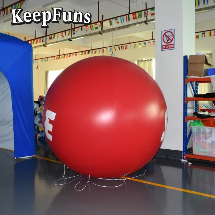 KeepFuns PVC Inflatable Balloons, customizable in size and Logo, made of waterproof and durable materials, suitable for mall decorations, party decorations, theme events, and advertising promotions