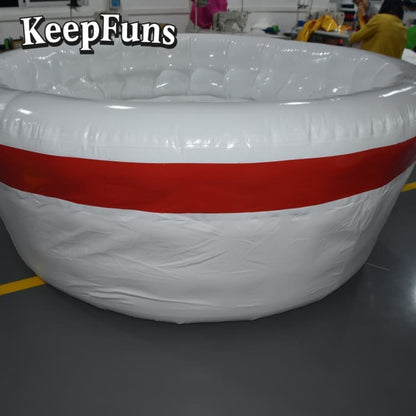 KeepFuns Waterproof PVC Inflatable Basin Sign - Custom Size & Logo Printing for Brand Promotion/Marketing Activities