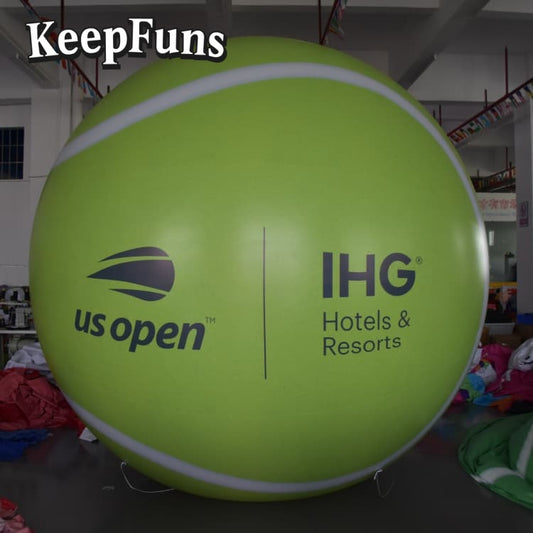 KeepFuns PVC inflatable balloons, with customizable sizes and logos, are made of waterproof and durable materials, suitable for shopping mall decorations, party adornments, themed events, and advertising promotions.