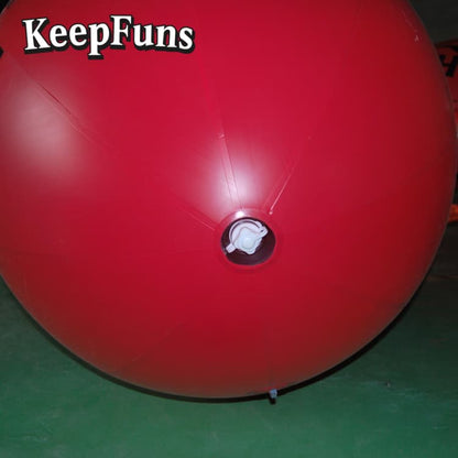 KeepFuns Premium PVC Oval Inflatable Toy - Custom Logo Option for Brand Campaigns, Mall Events & Kids' Entertainment (Durable & Waterproof)