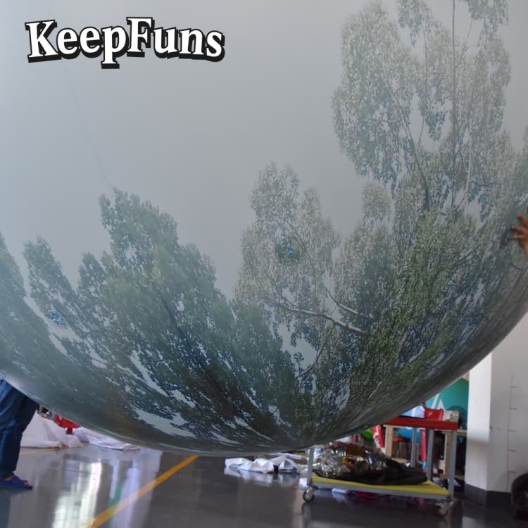 KeepFuns PVC Inflatable Balloons, customizable in size and Logo, made of waterproof and durable materials, suitable for mall decorations, party decorations, theme events, and advertising promotions