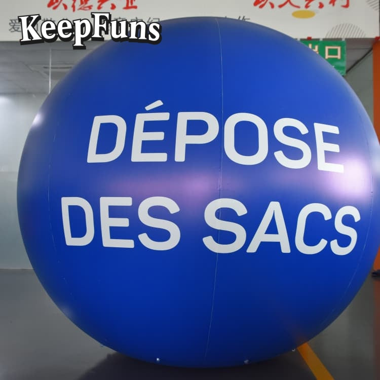 KeepFuns PVC Inflatable Balloons, customizable in size and Logo, made of waterproof and durable materials, suitable for mall decorations, party decorations, theme events, and advertising