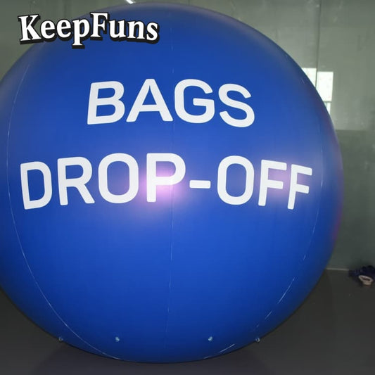 KeepFuns PVC Inflatable Balloons, customizable in size and Logo, made of waterproof and durable materials, suitable for mall decorations, party adornments, themed events, and advertising promotions