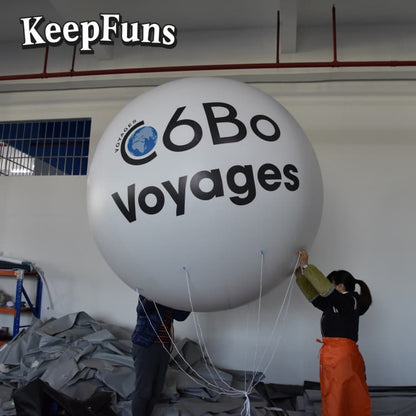 KeepFuns PVC Inflatable Balloons, customizable in size and Logo, made of waterproof and durable materials, suitable for mall decorations, party decorations, theme events, and advertising promotions