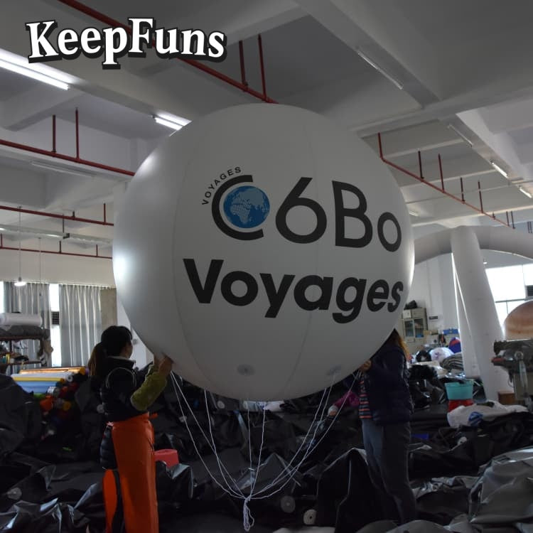 KeepFuns PVC Inflatable Balloons, customizable in size and Logo, made of waterproof and durable materials, suitable for mall decorations, party decorations, theme events, and advertising promotions