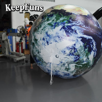 KeepFuns PVC Inflatable Balloons, customizable in size and Logo, made of waterproof and durable materials, suitable for mall decorations, party decorations, theme events, and advertising promotions.