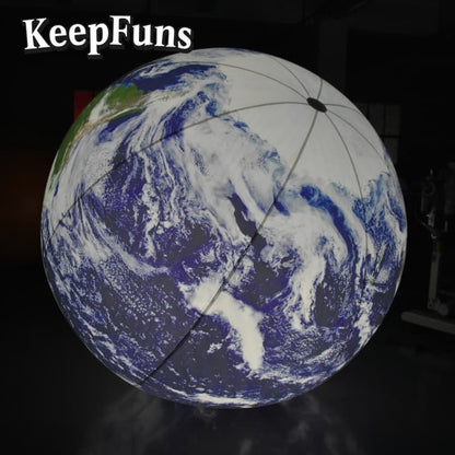 KeepFuns PVC Inflatable Balloons, customizable in size and Logo, made of waterproof and durable materials, suitable for mall decorations, party decorations, theme events, and advertising promotions.