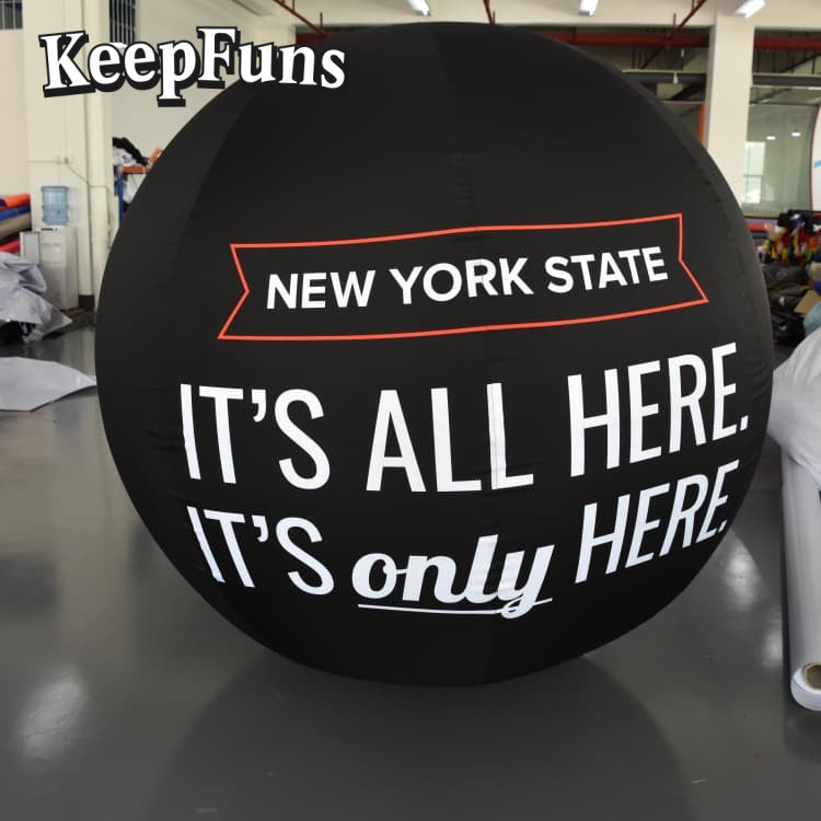 KeepFuns Inflatable Balloons, customizable in size and Logo, with waterproof and durable materials, suitable for mall decorations, party decorations, themed events, and advertising