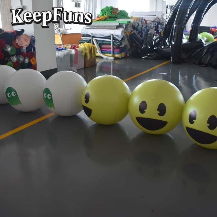 KeepFuns PVC Inflatable Balloons, customizable in size and Logo, made of waterproof and durable material, suitable for mall decorations, party decorations, theme events, and advertising promotions