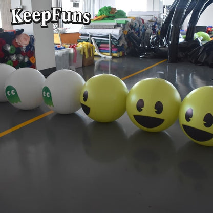 KeepFuns PVC Inflatable Balloons, customizable in size and Logo, made of waterproof and durable material, suitable for mall decorations, party decorations, theme events, and advertising promotions