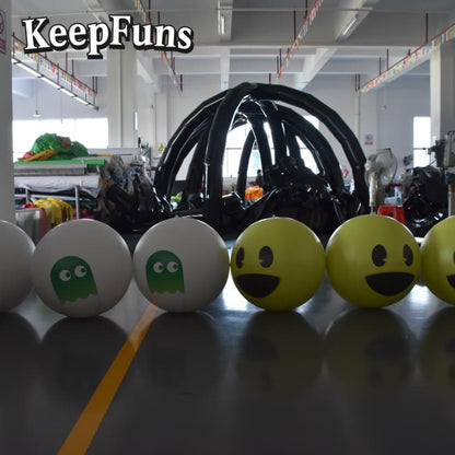 KeepFuns PVC Inflatable Balloons, customizable in size and Logo, made of waterproof and durable material, suitable for mall decorations, party decorations, theme events, and advertising promotions