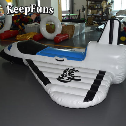 KeepFuns Inflatable Light Bulb Decoration - Waterproof & Reusable PVC, Custom Logo for Commercial Events & Marketing Campaigns