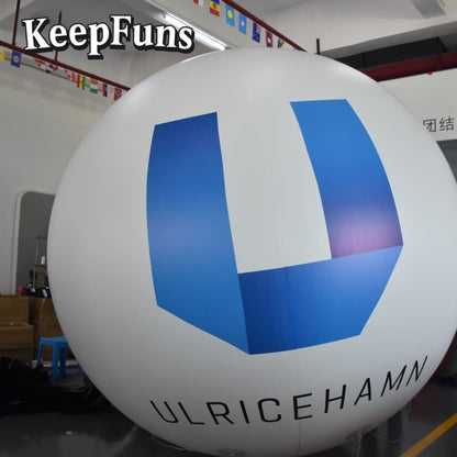 KeepFuns PVC Inflatable Balloons, customizable in size and Logo, made of waterproof and durable materials, suitable for mall decorations, party decorations, theme events, and advertising promotions