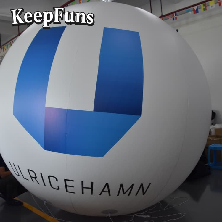 KeepFuns PVC Inflatable Balloons, customizable in size and Logo, made of waterproof and durable materials, suitable for mall decorations, party decorations, theme events, and advertising promotions
